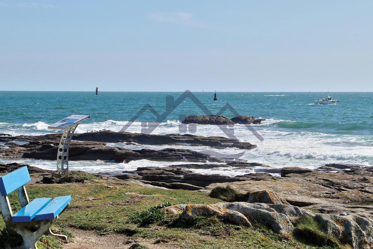 Localise - A06 - Entierement De Plain-Pied Avec Petite Vue Mer - Donnant Sur La Piscine Et Le Jardin - Wifi Inclus - Draps Inclus - Guilvinec Extérieur photo