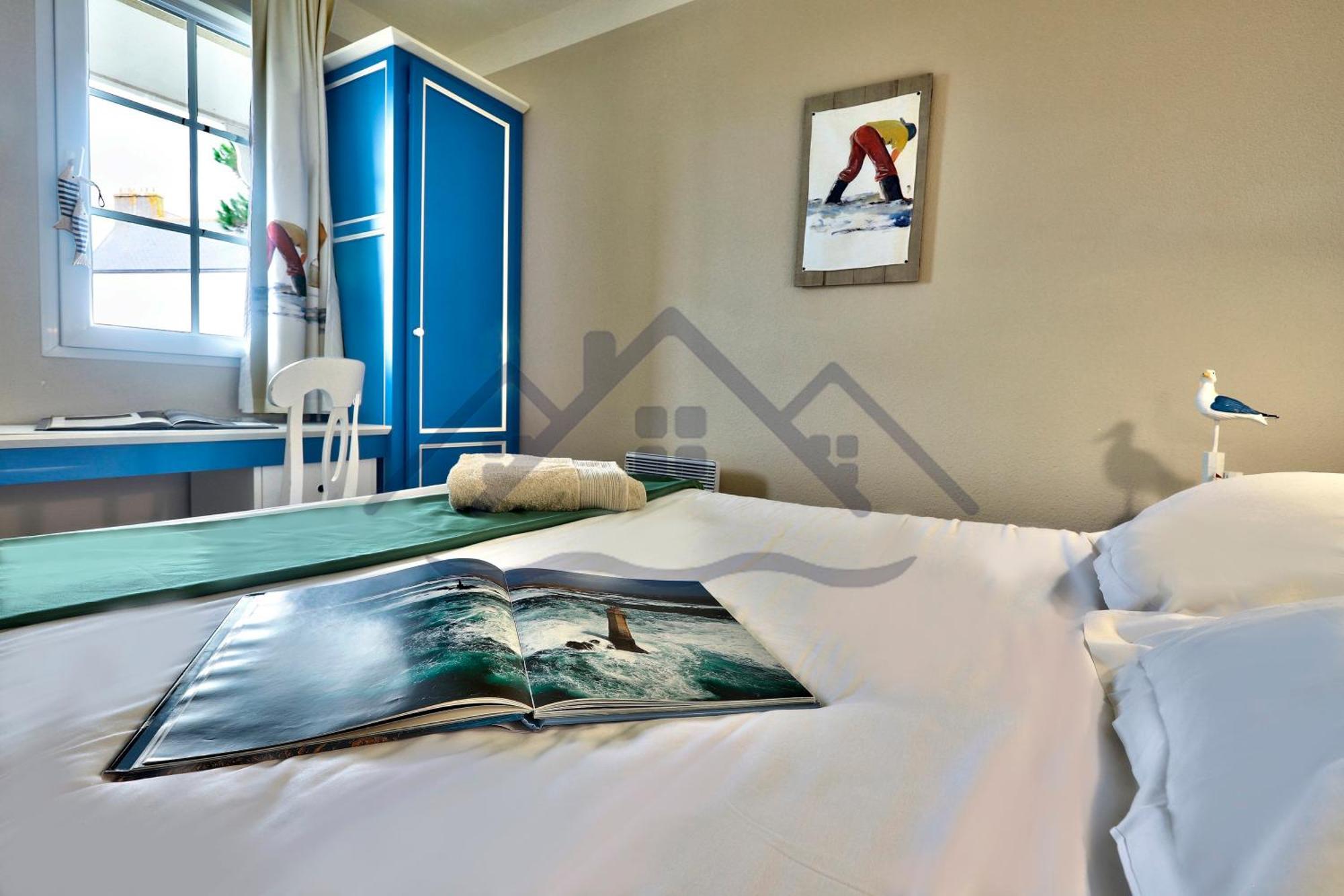Localise - A06 - Entierement De Plain-Pied Avec Petite Vue Mer - Donnant Sur La Piscine Et Le Jardin - Wifi Inclus - Draps Inclus - Guilvinec Extérieur photo